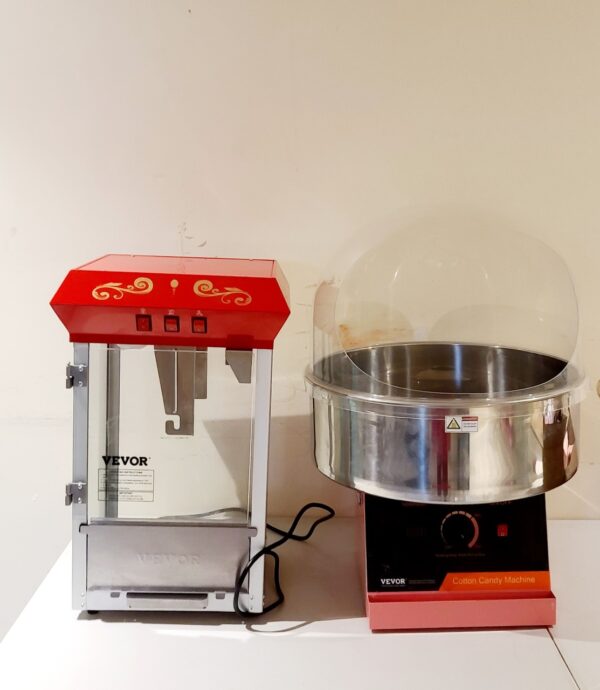 popcorn machine rental/3hrs